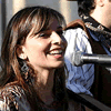 Victoria Sarinelli, excelente vocaista de Pasto Loco, grupo argentino de música country