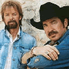 Brooks & Dunn dando una mano
